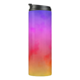 Rainbow Vapour Thermal Tumbler