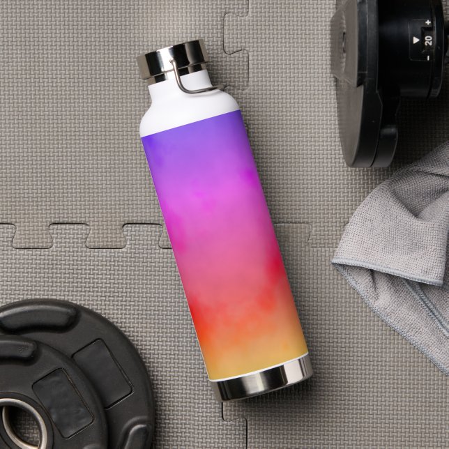 Rainbow Vapour Water Bottle (Gym)