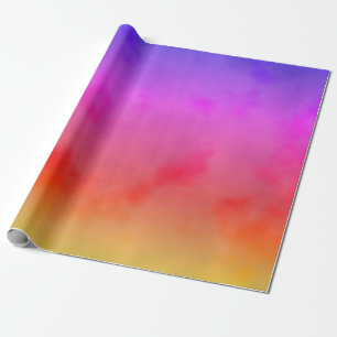 Rainbow Vapour Wrapping Paper