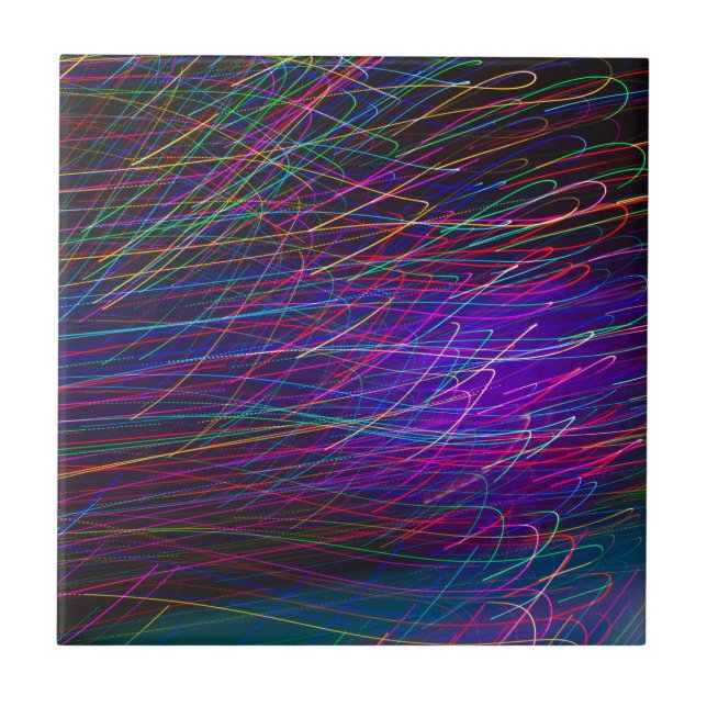 rainbow vibes tile (Front)