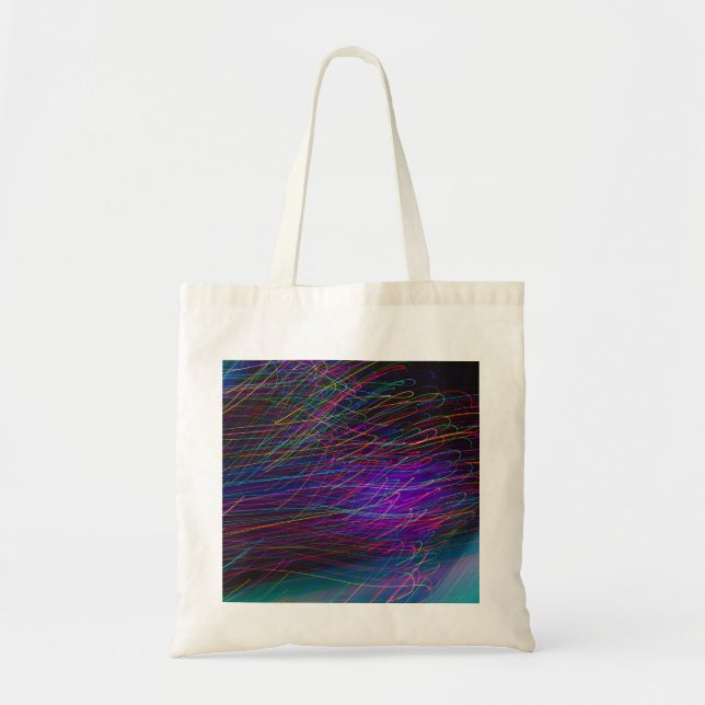 rainbow vibes tote bag (Front)