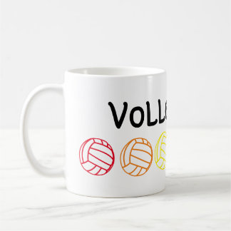 Rainbow Volleyball Mug