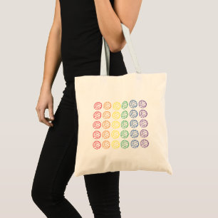 Rainbow Volleyball  Tote Bag