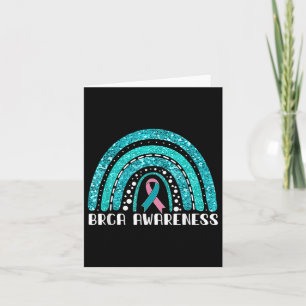 Rainbow Warrior Brca Awareness  Card