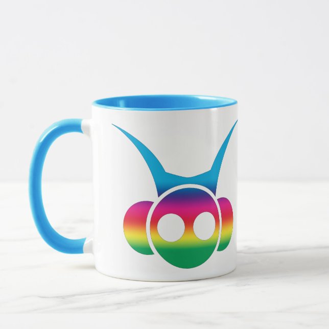 Rainbow Warrior Head Mug (Left)
