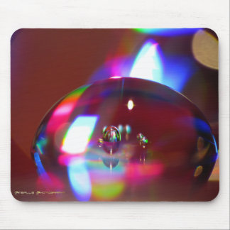 Rainbow Water Drops (Mousepad) Mouse Mat