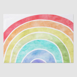 Rainbow Watercolor Tissue Paper