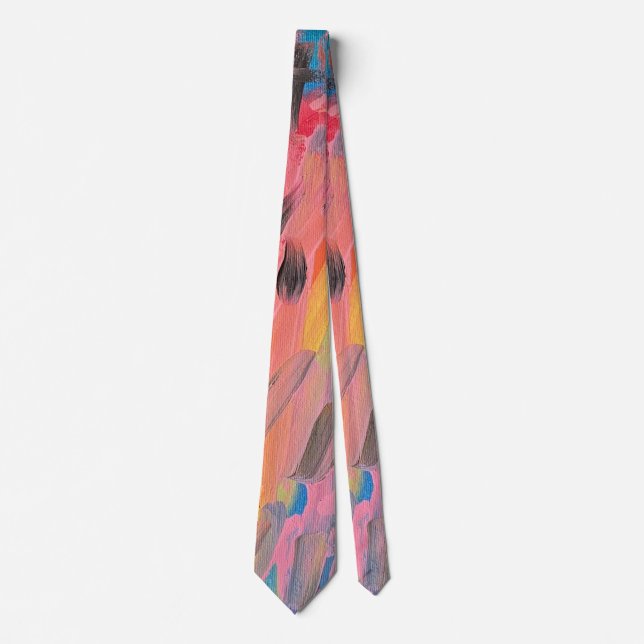Rainbow Waterfall Tie (Front)