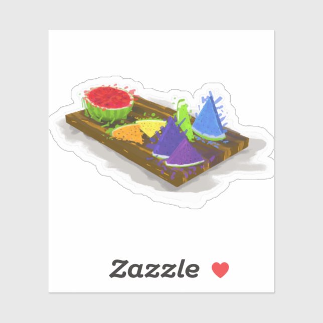 Rainbow Watermelon (Sheet)