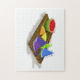 Rainbow Watermelon Jigsaw Puzzle