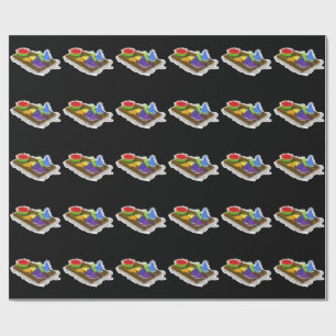 Rainbow Watermelon Wrapping Paper