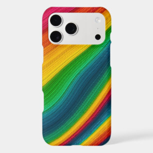 Rainbow Wave Color Flow Phone Case