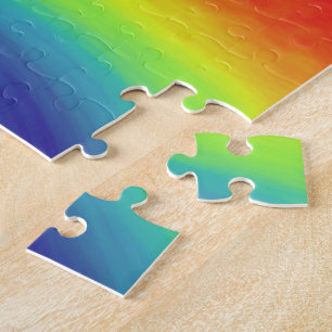 rainbow wave jigsaw puzzle
