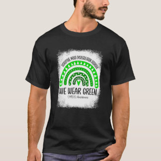 Rainbow We Wear Green DMDD Awareness T Shirt