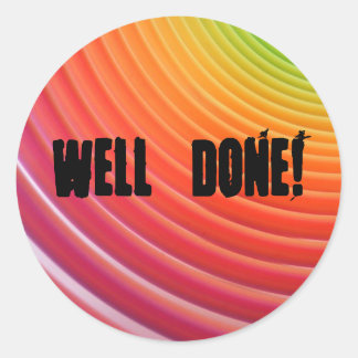 Well Done Stickers | Zazzle.co.uk