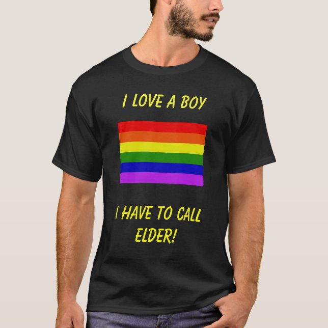 rainbow, Well filled  temple garments turn me on! T-Shirt (Front)
