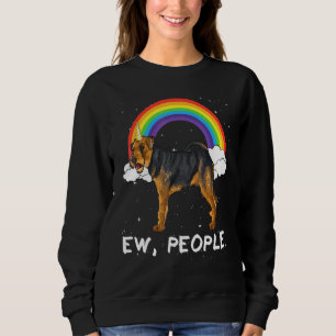 Rainbow Welsh Terrier Ew People Unicorn Dog Sweatshirt
