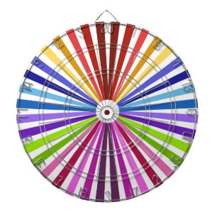 Rainbow Wheel Dartboard