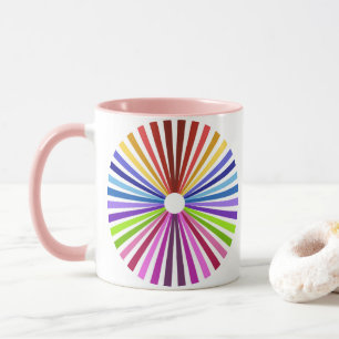 Rainbow Wheel Mug