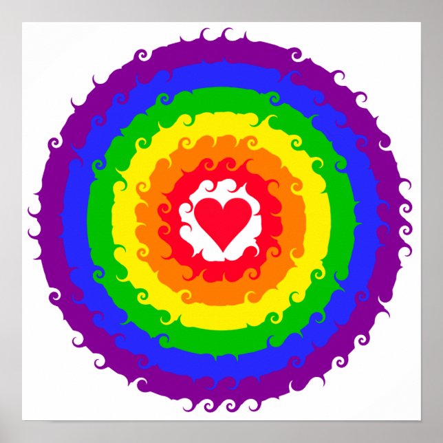 Rainbow Wheel poster (Front)