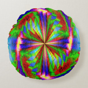 Rainbow wheel..... round cushion