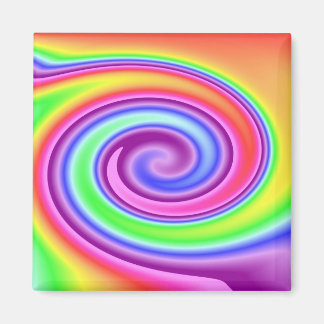 Rainbow Whirl Magnet