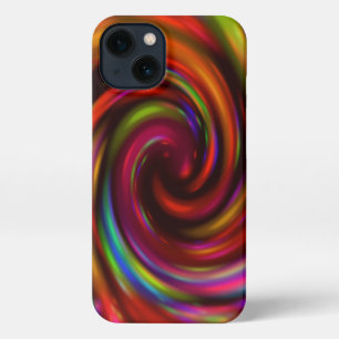 "Rainbow Whirlpool" iPhone 13 Case
