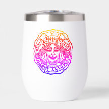 Rainbow Wine Tumbler