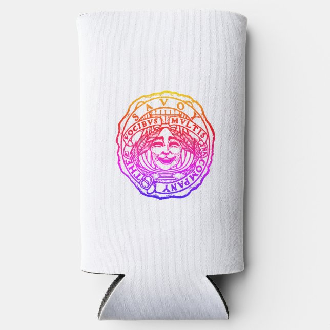 Rainbow Wine Tumbler Seltzer Can Cooler (Front)