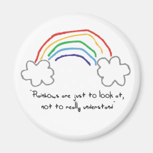 rainbow wisdom magnet