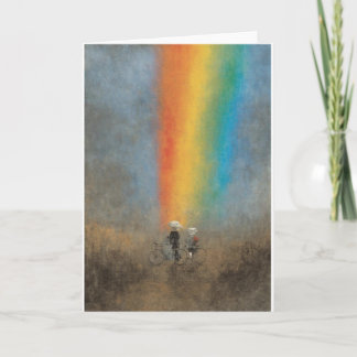 Rainbow Wishes Greeting Card