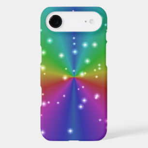 Rainbow with asterisks