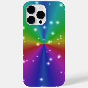 Rainbow with Stars Case-Mate iPhone 14 Pro Max Case