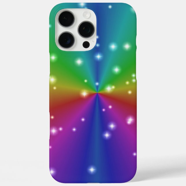 Rainbow with Stars Case-Mate iPhone Case (Back)