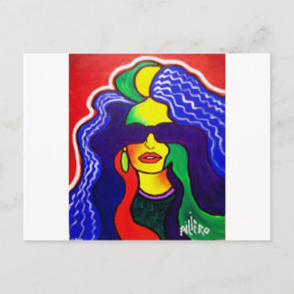 Rainbow Woman 10-1 by Piliero Postcard
