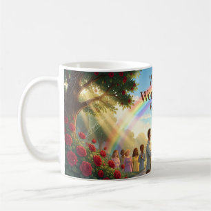 Rainbow Wonder and Harmony Poster Coffee Mug