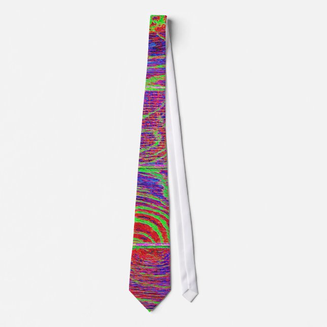 Rainbow Wood Flooring Tie (Front)