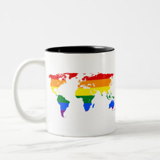 rainbow-world-map-1192306_1920 Two-Tone coffee mug
