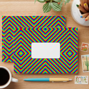 Rainbow X - A7 Envelope