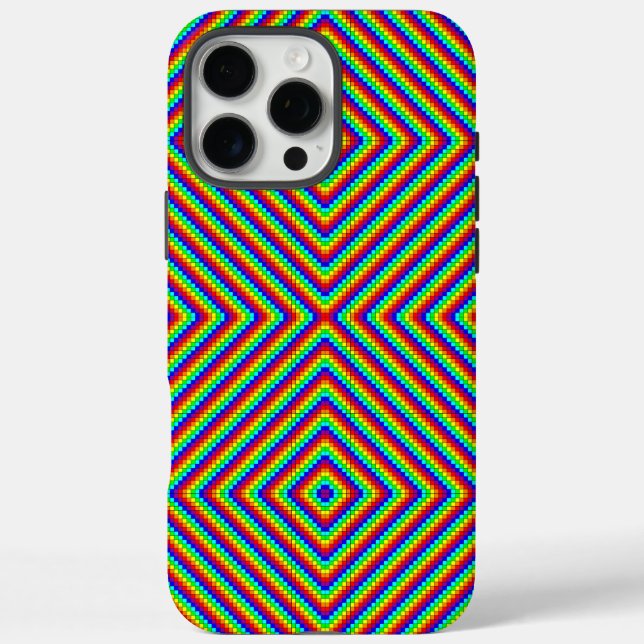 Rainbow X - iPhone (16 Pro Max) Case (Back)