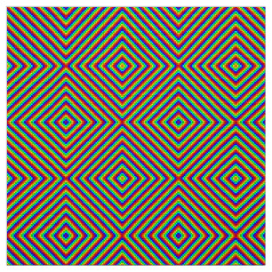 Rainbow X - Polyester Weave Fabric
