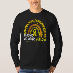 Rainbow Yellow Leopard Albinism Awareness Month Wa T-Shirt