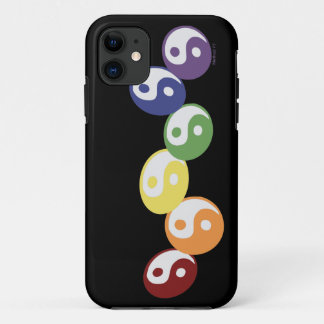 Rainbow Ying Yang iPhone 5 Cases
