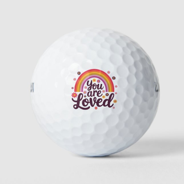 Rainbow You Loved Golf Balls (Front)