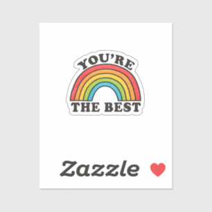 Rainbow You’re the Best Positive