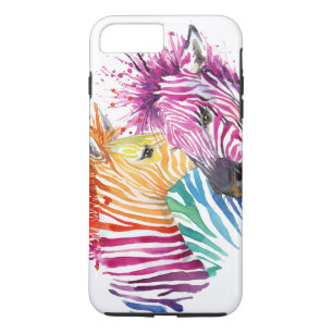 Rainbow Zebra Phone Case