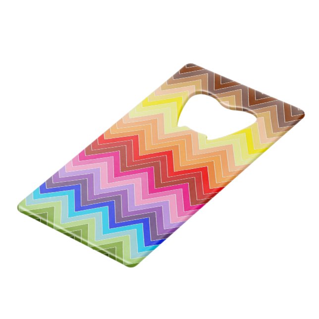 Rainbow Zig Zag (Front Angled)