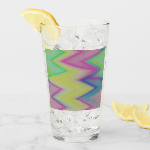 Rainbow Zigzags     Glass