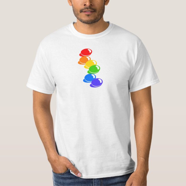 Rainbowbeans (Small) T-Shirt (Front)