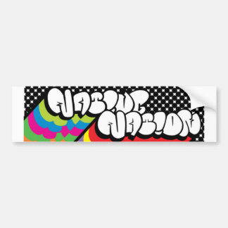 RainbowBomb Bumper Sticker